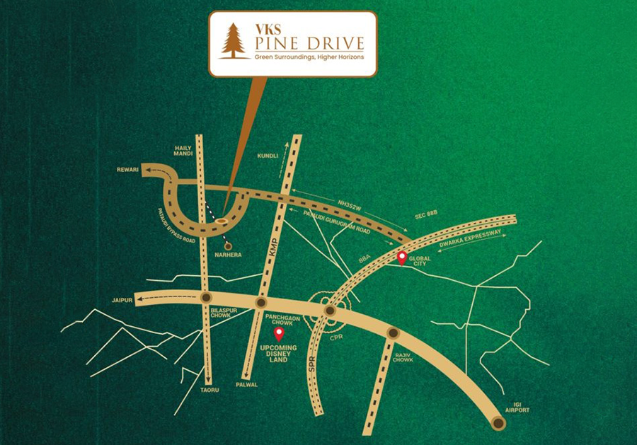 DDJAY Palm Drive Site Layout Map Phase 2