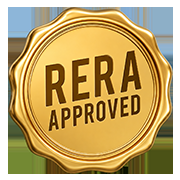 RERA APPROVED Seal Stamp Logo